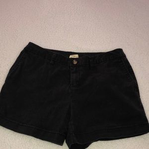 Black shorts